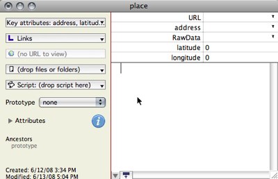 Tinderbox Geocoding